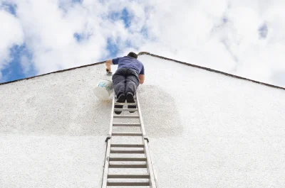 Peinture extérieure à Vertain — façades et ravalement